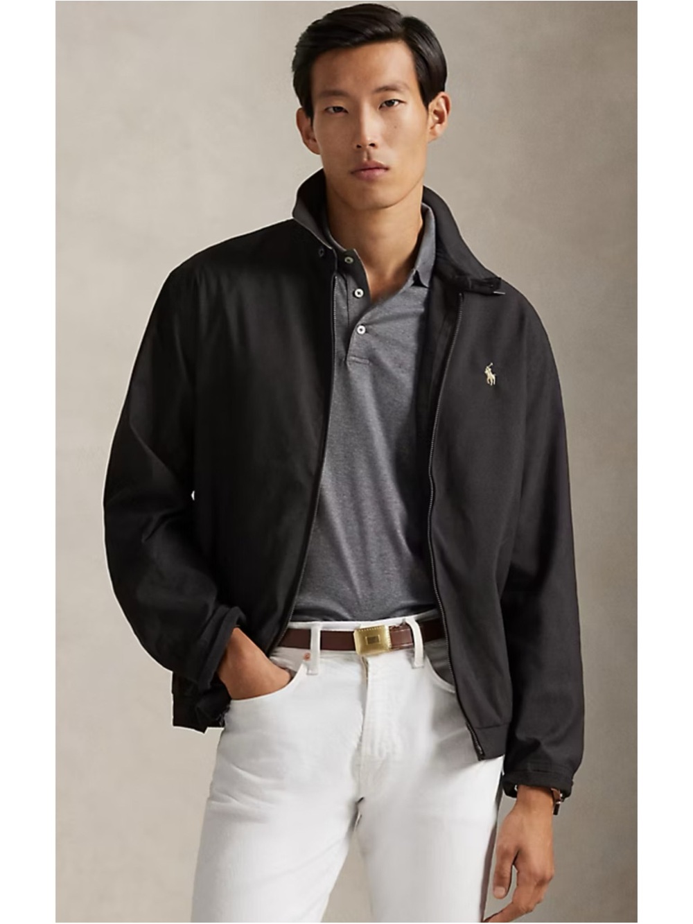 Polo Ralph Lauren Bi-Swing Jacket in Black Size L